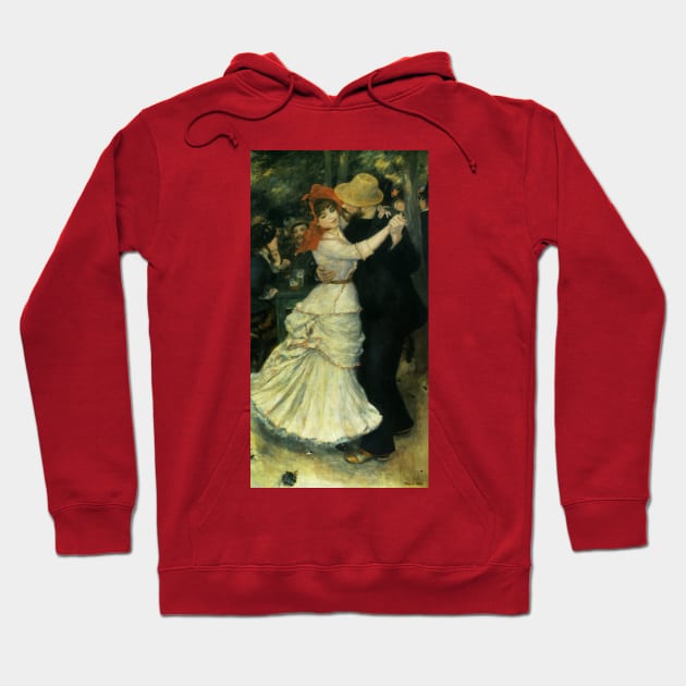 Dance at Bougival by Pierre Renoir Hoodie by MasterpieceCafe